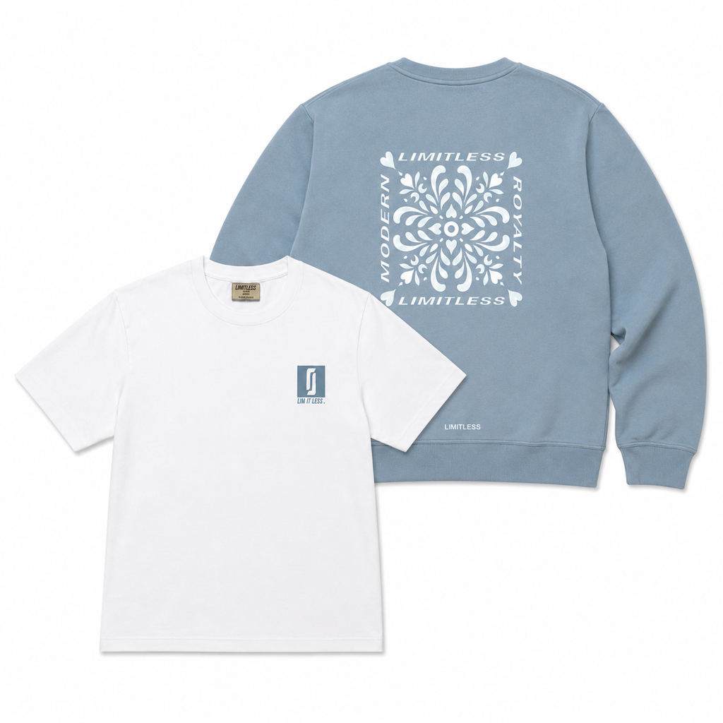 Set T-shirt Alvura + Sweat Abissal